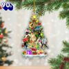 Elvis Presley ChristmasTrees Led Acrylic Ornaments Gift Xmas
