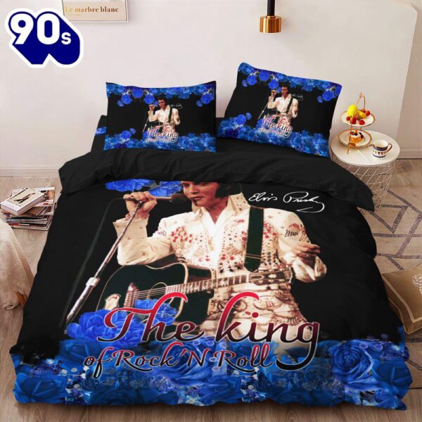 Elvis Presley Fans Lover Bedding Set Decor Home
