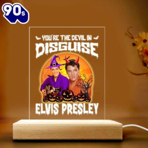 Elvis Presley Halloween Led Light Gift Xmas