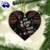 Elvis Presley Jailhouse Rock Punk Wording Music Song Acrylic Ornament Gift Xmas