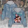Elvis Presley King Gift Christmas Denim Hood Jacket For Fans – Elvis Hooded Denim Jacket