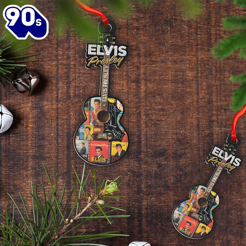Elvis Presley King Of Rock And Roll Acrylic Ornament Gift Xmas Elvis Presley King Of Rock And Roll Acrylic Ornament Gift Xmas