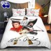 Elvis Presley Merry Christmas Gift Fans Bedding Set Decor Home