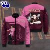Elvis Presley Pink 3D Bomber Jacket  For Fans
