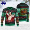 Elvis Presley Sign With Rhinestone Christmas Ugly Sweate Gift Xmas