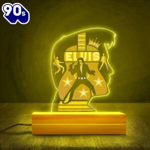 Elvis Presley The King 3D LED Night Light Lamp Gift Xmas