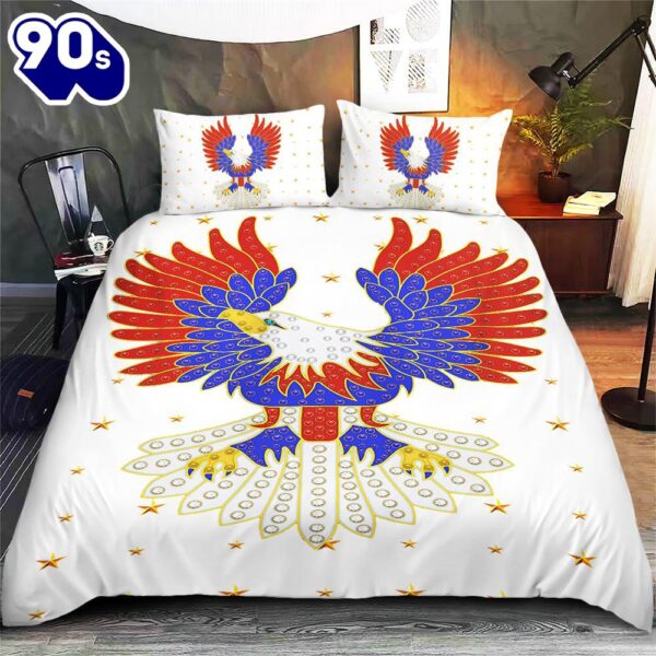Elvis Presley The King Of Rock ‘n Roll Bedding Set Decor Home