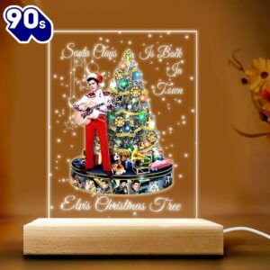 Elvis Presley Trees Christmas Led Light Gift Xmas