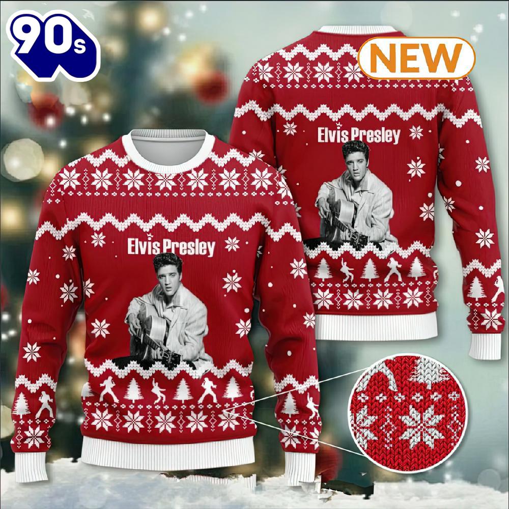 Elvis Presley Ugly Sweater Elvis Presley Ugly Sweater