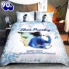 Elvis Presley Wearing A Gold Lam Suit And Shoes Bedding Set Decor Home