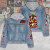 Elvis Presley Women’s Gift Christmas Denim Hood Jacket For Fans – Elvis Hooded Denim Jacket