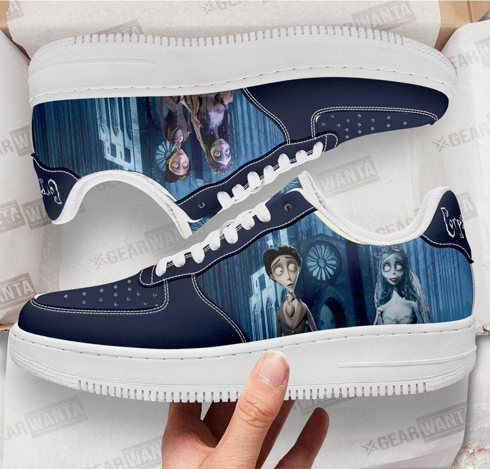 Emily and Victor Van Dort The Corpse Bride Custom Air Sneakers Emily and Victor Van Dort The Corpse Bride Custom Air Sneakers