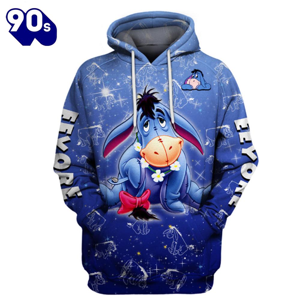Enchanted Castle Glitter Pattern Eeyore Activewear Set Enchanted Castle Glitter Pattern Eeyore Activewear Set