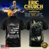 Eric Church Australian Tour 2027 T Shirt, Viral 3D Music Tee