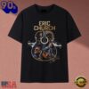 Eric Church Country Music Guitar Photo Collage Graphic T Shirt, Trending Music 2D Tee