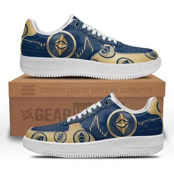 ETH Ethereum Air Shoes Custom Sneakers