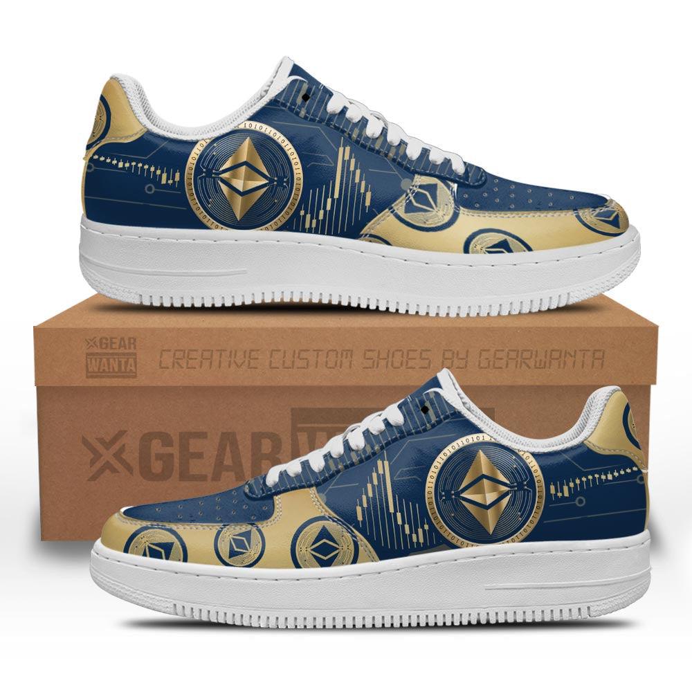 ETH Ethereum Air Shoes Custom Sneakers ETH Ethereum Air Shoes Custom Sneakers