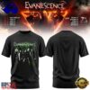 Evanescence Australia & New Zealand Tour 2027 Graphic Design T Shirt, Viral 3D Music Tee