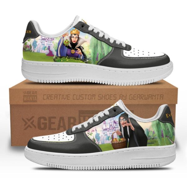 Evil Queen Snow White and 7 Dwarfs Custom Air Sneakers