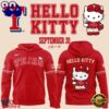 Exclusive Tejas City Connect Texas Rangers x Hello Kitty 2026 Hoodie, Viral 3D Music Tee