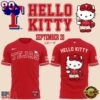 Exclusive Tejas City Connect Texas Rangers x Hello Kitty 2026 T Shirt, Viral 3D Music Tee