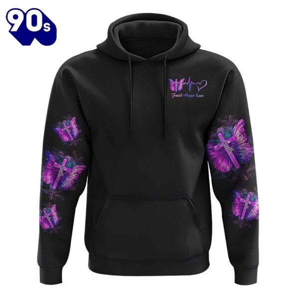 Faith Butterfly Dreamcatcher Galaxy 3D Hoodie