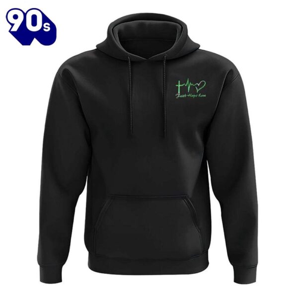 Faith Cross Clover Melt 3D Hoodie