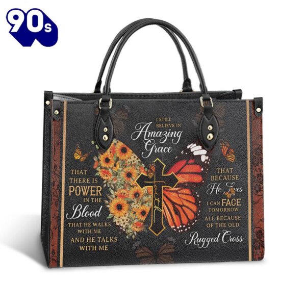 Faith I Still Believe 4 Leather Bag Christ Gifts Leather Bags  Gift For  Women Christmas