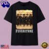 Feverstone Western Country Band Vintage Graphic T Shirt, Trending Music 2D Tee