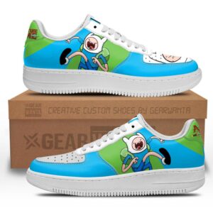 Finn The Human Air Sneakers Custom Adventure Time Shoes