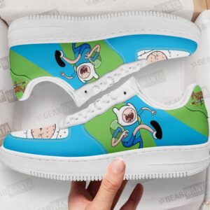 Finn The Human Air Sneakers Custom Adventure Time Shoes