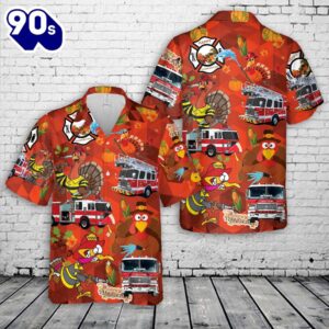 Fire trucks Firefighter Thanksgiving Turkey…