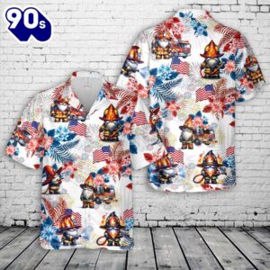 Fire trucks Gnomes Firefighter, 4th…