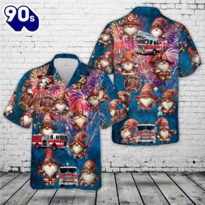 Fire trucks Gnomes Firefighter, 4th…