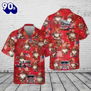 Firefighter Gnome Firefighter Fire Truck…