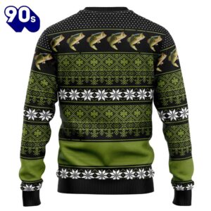 Fishing Merry Fishmas Ugly Christmas Sweater