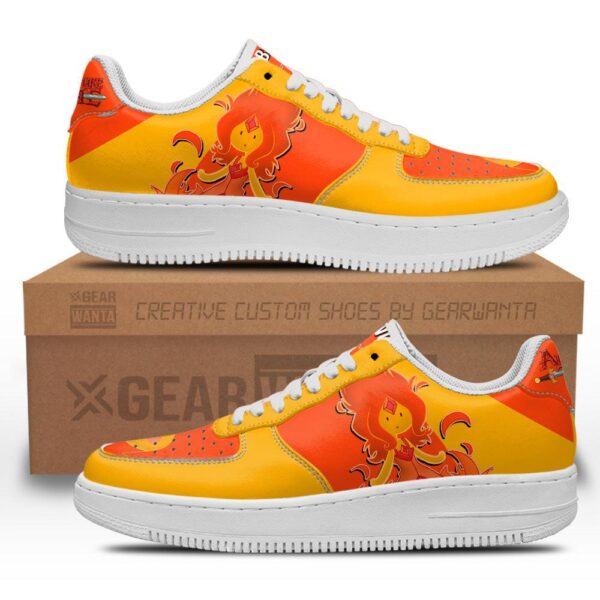 Flame Princess Phoebe Air Sneakers Custom Adventure Time Shoes