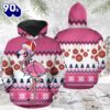 Flamingo Christmas Hoodie All Over Print  , Pet Christmas 3d Shirt