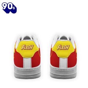 Flash Super Hero Custom Air Sneakers 1 Flash Super Hero Custom Air Sneakers