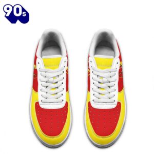 Flash Super Hero Custom Air Sneakers 2 Flash Super Hero Custom Air Sneakers