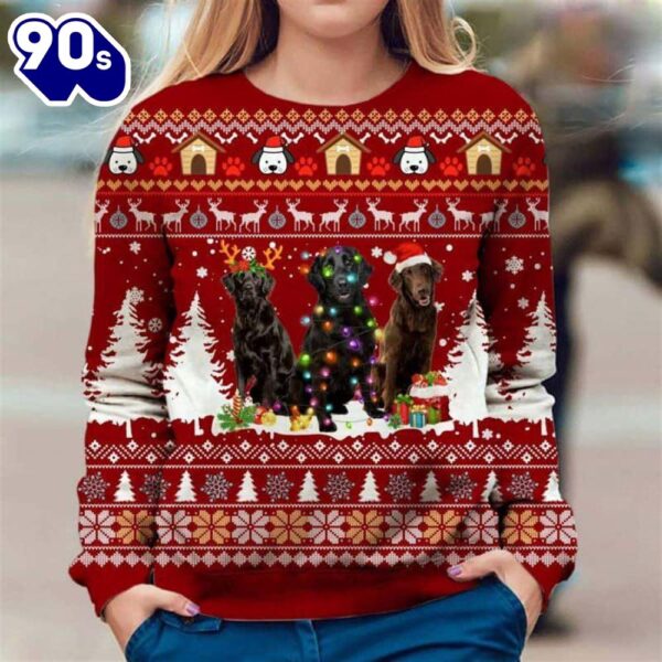 Flat-Coated Retriever Ugly Premium Sweater