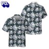 Floral Jack Skellington Hawaii Shirt Gift Xmas