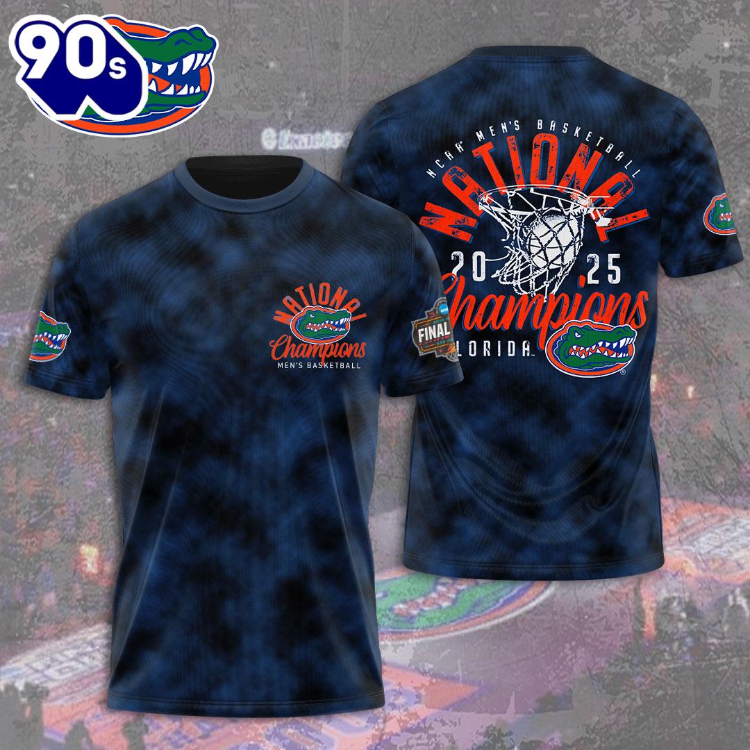 Florida Gators Men's Basketball 3D Apparel T-shirt Trendding Florida Gators Men's Basketball 3D Apparel T-shirt Trendding
