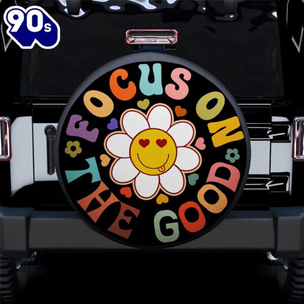 Focus On The Good Car Spare Tire Covers Gift For Campers