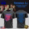 Fontaines D.C Dopamine Chamber Tour Signed 2026 New Design T Shirt, Viral 3D Music Tee
