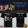 Fontaines D.C Dopamine Chamber Tour Signed T Shirt, Viral 3D Music Tee
