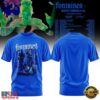 Fontaines D.C. North America 2027 Tour Blue T Shirt, Viral 3D Music Tee