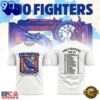 Foo Fighters Mosaic Stadium Regina 2026 Tour White T Shirt, Viral 3D Music Tee