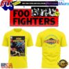 Foo Fighters Take Cover Tour 2026 Special New Yellow T Shirt , Music New Design T Shirt