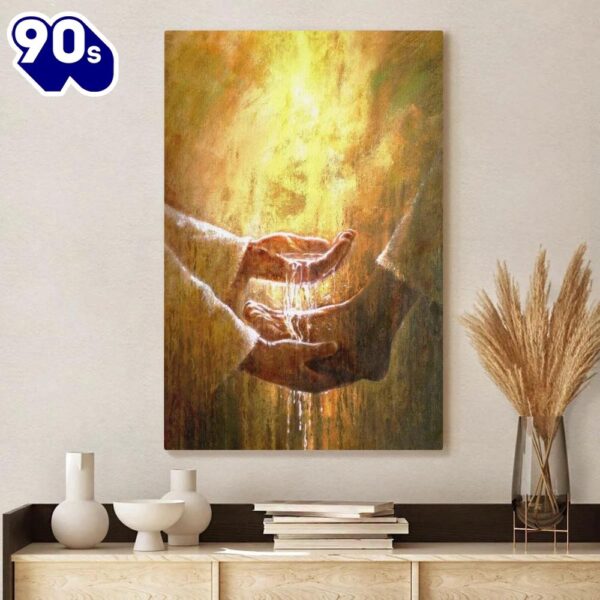 Foot Washing Picture Of Jesus Canvas – Washing The Feet Of One Of The Apostles Or Disciples Canvas  Gift For Christmas